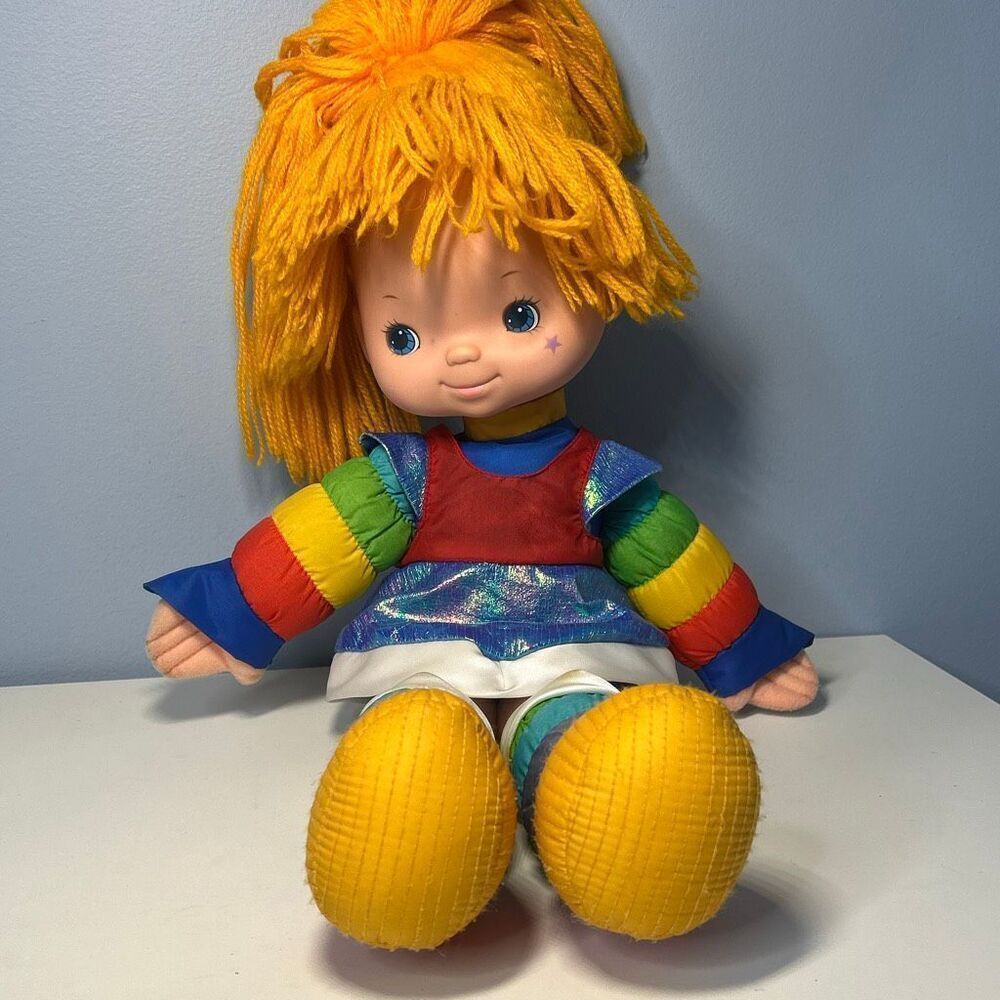 Rainbow Brite Hallmark Cards 1983 18” Doll Vintage